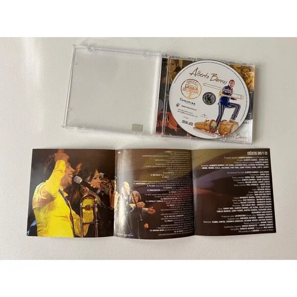 Alberto Barros Tributo A La Cumbia Colombiana 2 CD + DVD Import Mexico